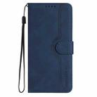 For Samsung Galaxy A53 5G Heart Pattern Skin Feel Leather Phone Case(Royal Blue) - 2