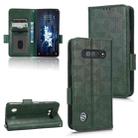 For Xiaomi Black Shark 5 RS Symmetrical Triangle Leather Phone Case(Green) - 1