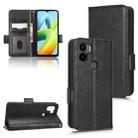 For Xiaomi Redmi A1+ 4G Symmetrical Triangle Leather Phone Case(Black) - 1