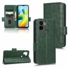 For Xiaomi Redmi A1+ 4G Symmetrical Triangle Leather Phone Case(Green) - 1