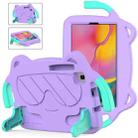 For Samsung Galaxy Tab A7 Lite 8.7 T220 / T225 Ice Baby EVA Shockproof Hard PC Tablet Case(Light Purple) - 1