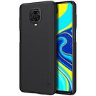 For Xiaomi Redmi Note 9 Pro NILLKIN Frosted Concave-convex Texture PC Protective Case(Black) - 1