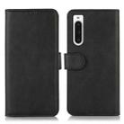 For Sony Xperia 10 V Cow Texture Leather Phone Case(Black) - 1