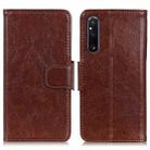 For Sony Xperia 1 V Nappa Texture Leather Phone Case(Brown) - 1