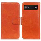 For Google Pixel 7a Nappa Texture Leather Phone Case(Orange) - 1