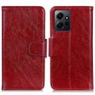 For Xiaomi Redmi Note 12 4G Global Nappa Texture Leather Phone Case(Red) - 1