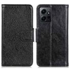 For Xiaomi Redmi Note 12 4G Global Nappa Texture Leather Phone Case(Black) - 1