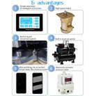 TBK 938 Multi-station Mobile Phone Screen Water Mill Polishing Machine(AU Plug) - 4