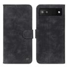 For Google Pixel 7a Antelope Texture Magnetic Buckle Leather Phone Case(Black) - 1