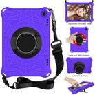 For Amazon Kindle Fire HD 8 / 8 Plus 2022 / 2020 Spider King Silicone Protective Tablet Case(Purple) - 1