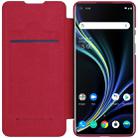 For OnePlus 8 NILLKIN QIN Series Crazy Horse Texture Horizontal Flip Leather Case with Card Slot(Red) - 3