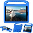 For iPad Air 3 / Pro 10.5 Handle EVA Shockproof Tablet Case with Holder(Blue) - 1