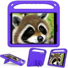 For iPad Air 3 / Pro 10.5 Handle EVA Shockproof Tablet Case with Holder(Purple) - 1