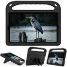 For Samsung Galaxy Tab A 10.1 2019 T510 Handle EVA Shockproof Tablet Case with Holder(Black) - 1