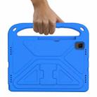 For Samsung Galaxy Tab S6 T860 Handle EVA Shockproof Tablet Case with Holder(Blue) - 5
