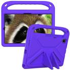 For Samsung Galaxy Tab S6 T860 Handle EVA Shockproof Tablet Case with Holder(Purple) - 2