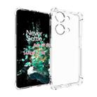 For OnePlus Ace 2V Shockproof Non-slip Thickening TPU Phone Case(Transparent) - 1