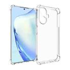 For Realme C55 Shockproof Non-slip Thickening TPU Phone Case(Transparent) - 1