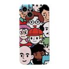 For iPhone 14 Pro Precise Hole Glossy PC Phone Case(Color Emoji) - 1