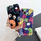 For iPhone 13 Pro Max Precise Hole Glossy PC Phone Case(Color Monster) - 3