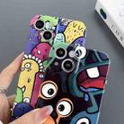 For iPhone 13 Pro Max Precise Hole Glossy PC Phone Case(Color Monster) - 4