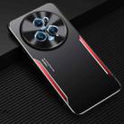 For Honor Magic5 Pro Blade Series TPU + Titanium Alloy Phone Case(Black Red) - 1