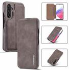 For Samsung Galaxy A54 5G LC.IMEEKE Hon Ancient Series Horizontal Flip Leather Phone Case(Coffee) - 1