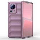 For Xiaomi 13 Lite Magic Shield TPU + Flannel Phone Case(Purple) - 1