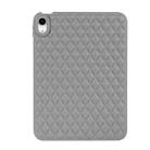 For iPad mini 6 Rhombic TPU Tablet Case(Grey) - 2