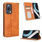 For Xiaomi 13 Lite / Civi 2 5G Magnetic Buckle Retro Texture Leather Phone Case(Brown) - 1