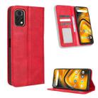 For Umidigi A13 Pro 5G Magnetic Buckle Retro Texture Leather Phone Case(Red) - 1