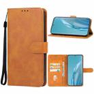 For Huawei P60 Art Leather Phone Case(Brown) - 1