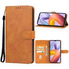 For Xiaomi Redmi A2+ Leather Phone Case(Brown) - 1