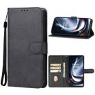 For OnePlus Nord CE 3 Lite Leather Phone Case(Black) - 1