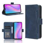 For Itel A60 Skin Feel Calf Texture Card Slots Leather Phone Case(Blue) - 1