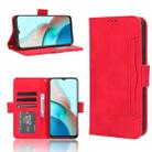 For Itel S18 S663L Skin Feel Calf Texture Card Slots Leather Phone Case(Red) - 1