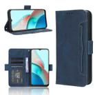 For Itel S18 S663L Skin Feel Calf Texture Card Slots Leather Phone Case(Blue) - 1