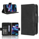 For OPPO Find N2 Skin Feel Calf Texture Card Slots Leather Phone Case(Black) - 1