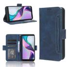 For TCL Ion X Skin Feel Calf Texture Card Slots Leather Phone Case(Blue) - 1