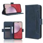 For Samsung Galaxy A24 4G Skin Feel Calf Texture Card Slots Leather Phone Case(Blue) - 1