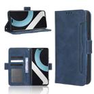 For Xiaomi 13 Lite / Civi 2 5G Skin Feel Calf Texture Card Slots Leather Phone Case(Blue) - 1