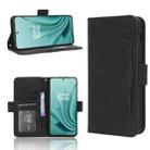 For OnePlus Ace 2V Skin Feel Calf Texture Card Slots Leather Phone Case(Black) - 1