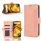 For Umidigi A13 Pro 5G Skin Feel Calf Texture Card Slots Leather Phone Case(Pink) - 1