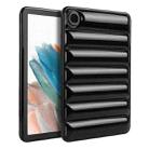 For Samsung Galaxy Tab A7 Lite T220 / T225 Eiderdown Cushion Shockproof Tablet Case(Black) - 1