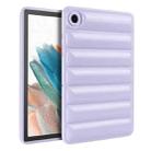 For Samsung Galaxy Tab A8 10.5 / X205 / X200 Eiderdown Cushion Shockproof Tablet Case(Purple) - 1