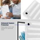 For Samsung Galaxy Tab S7 T870 / S8 X700 Eiderdown Cushion Shockproof Tablet Case(White) - 4