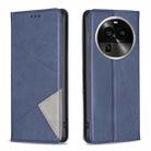 For OPPO Find X6 Pro 5G Prismatic Invisible Magnetic Leather Phone Case(Blue) - 1