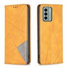 For Nokia G22 Prismatic Invisible Magnetic Leather Phone Case(Yellow) - 1