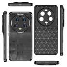 For Xiaomi 13 Ultra Carbon Fiber Texture Shockproof TPU Phone Case(Black) - 6