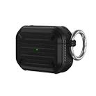 For AirPods Pro 2 Wireless Earphones Protective Case(Black) - 1